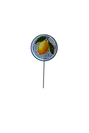 Italian Lemon Cupcake Toppers – Mediterranean Party Picks – Set of 4 | Premium Cardstock