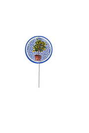 Italian Lemon Cupcake Toppers – Mediterranean Party Picks – Set of 4 | Premium Cardstock