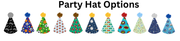 Sports/Cars/Video Games/ Donut Print Custom Photo Themed Party Hat Cupcake Toppers